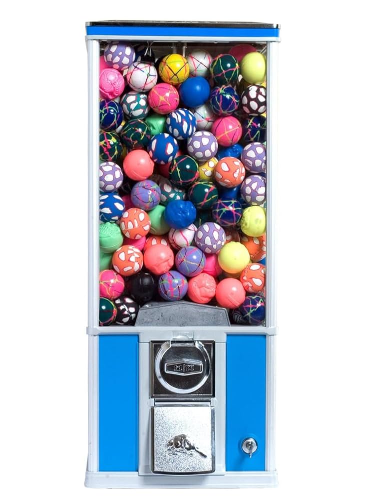 Illustrative example of 2 inch capsule vending machine