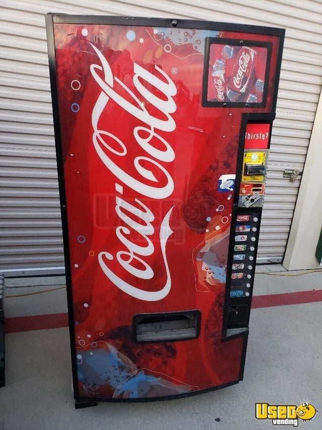 Illustrative example of 2000s soda vending machine