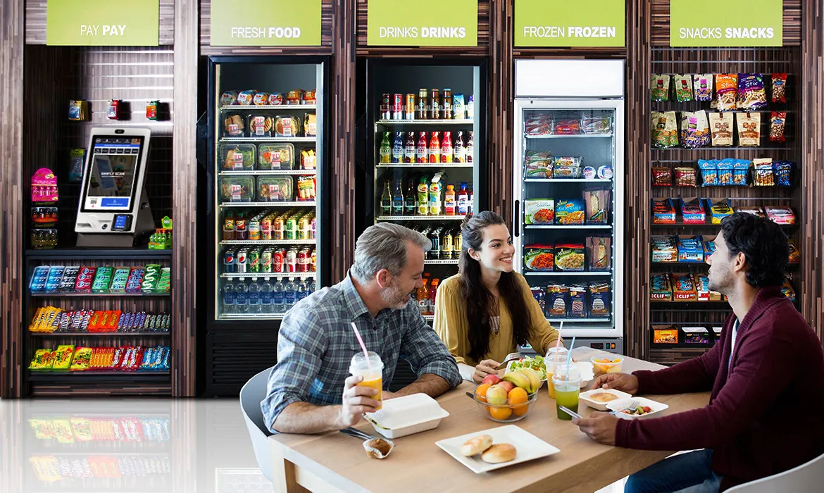 Illustrative example of 365 vending machine