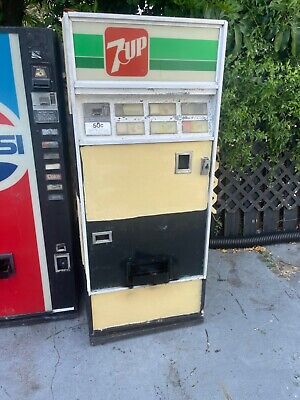 Illustrative example of 7up vending machine