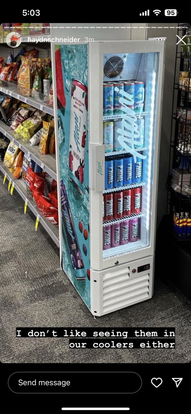 Illustrative example of alani vending machine