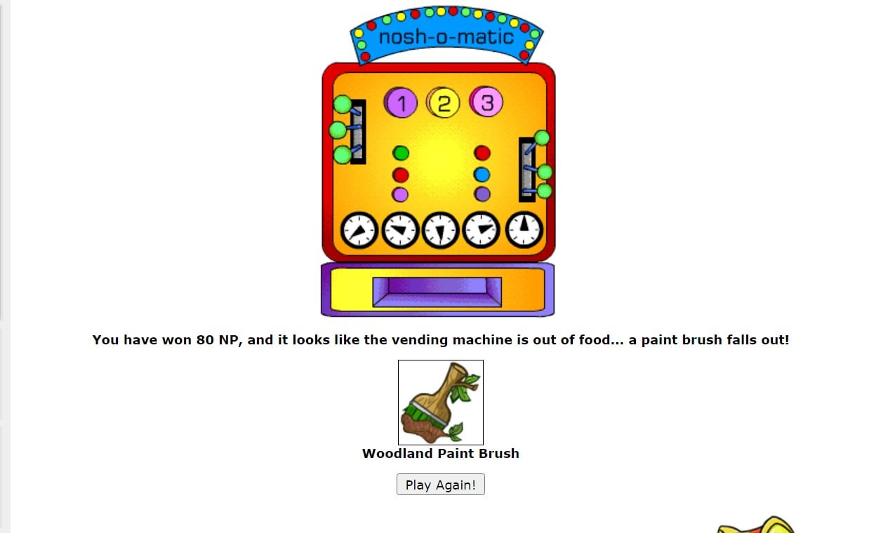 Illustrative example of alien aisha vending machine