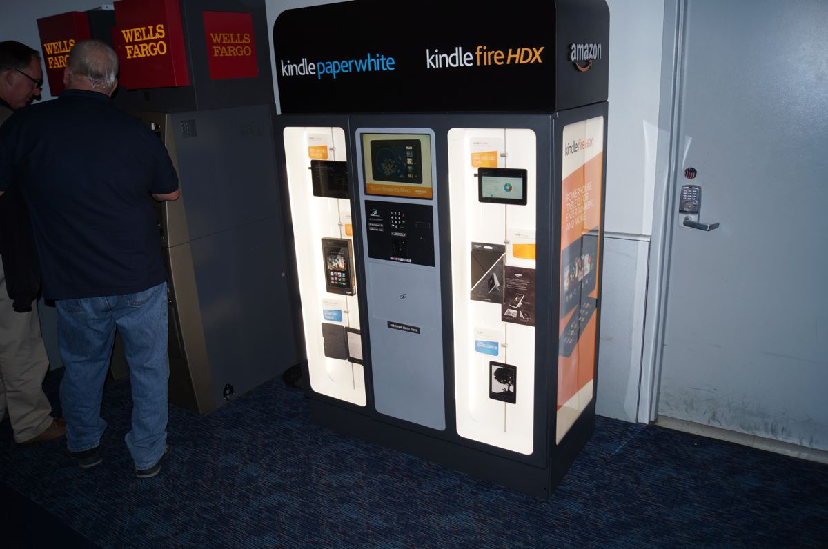 Illustrative example of amazon vending machine
