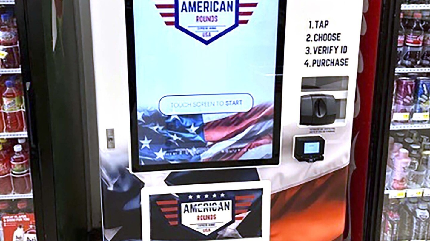 Illustrative example of ammo vending machine
