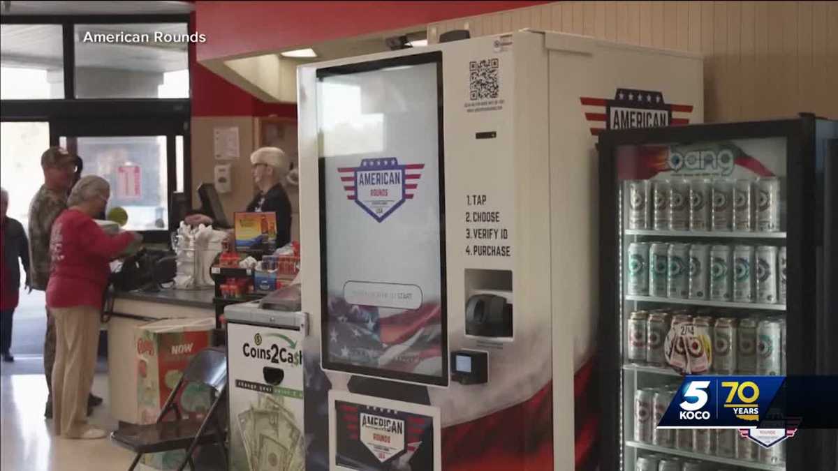Illustrative example of ammo vending machine oklahoma