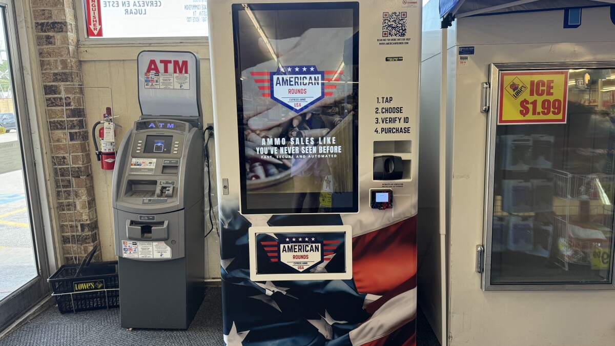 Illustrative example of ammo vending machine states