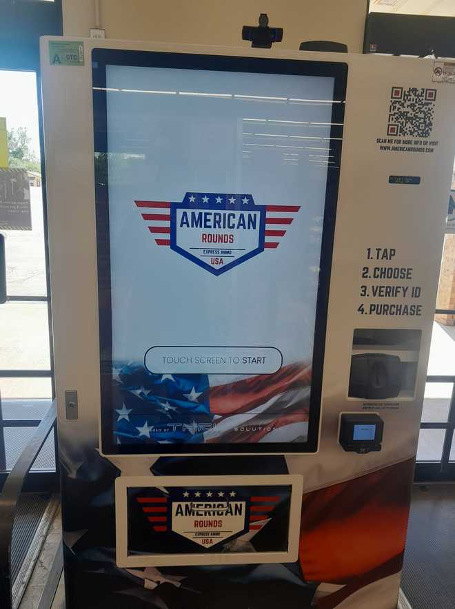 Illustrative example of ammo vending machines oklahoma