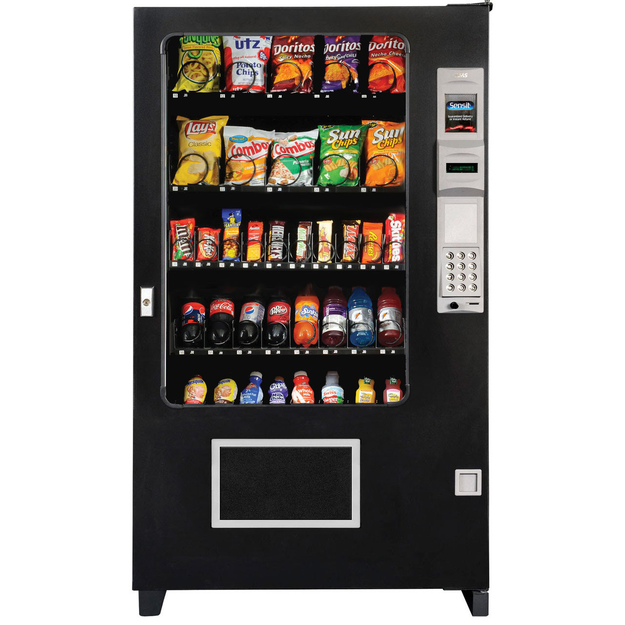 Illustrative example of ams 39 combo vending machine