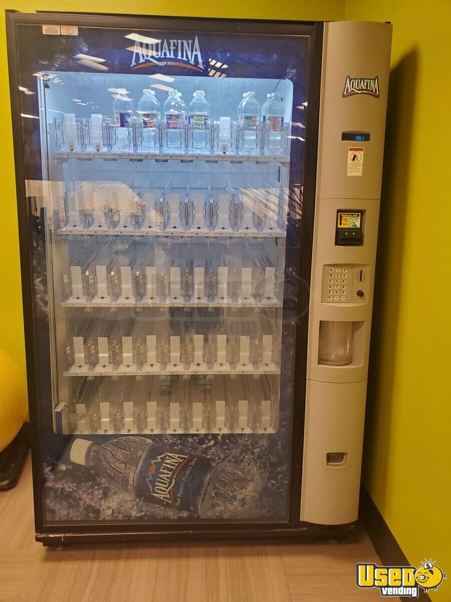 Illustrative example of aquafina vending machine