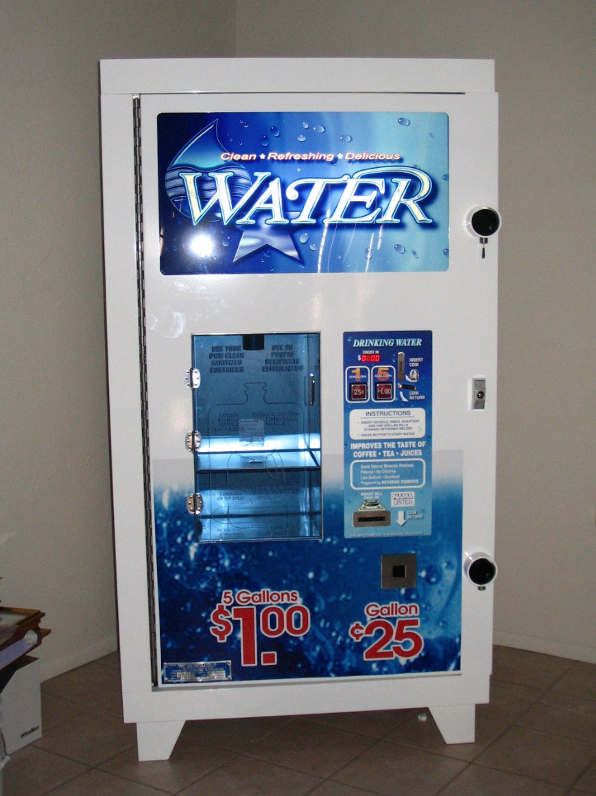 Illustrative example of aqw vending machine