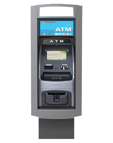 Illustrative example of atm vending machine