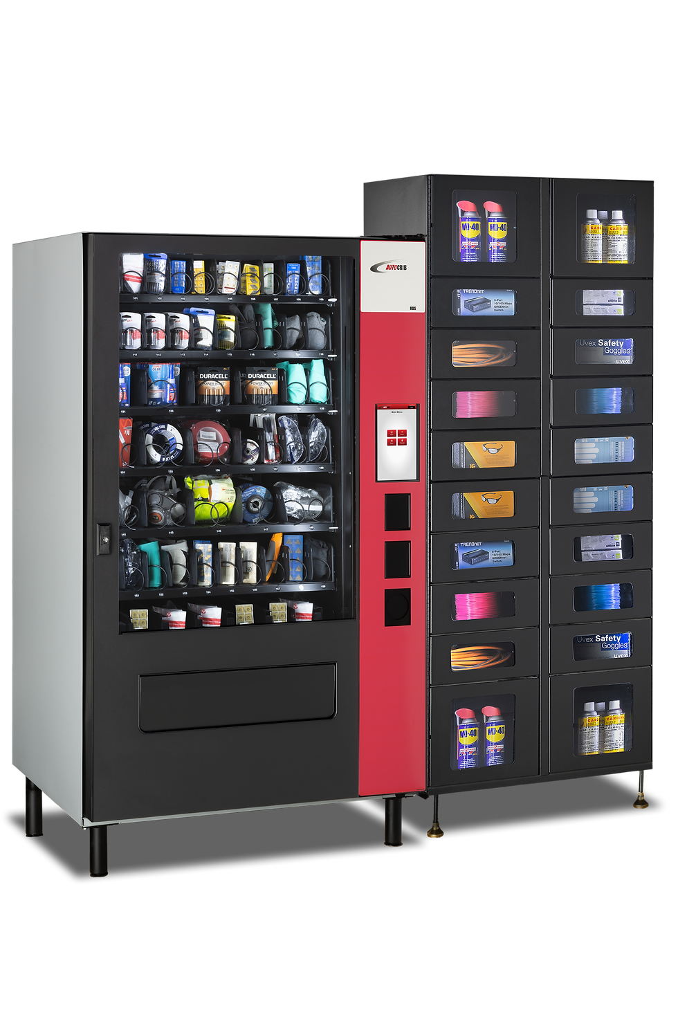 Illustrative example of automated vending machine