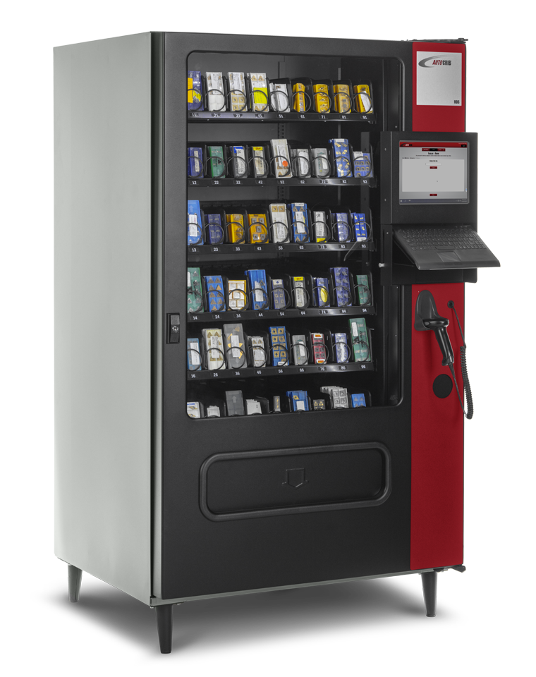Illustrative example of automatic vending machine