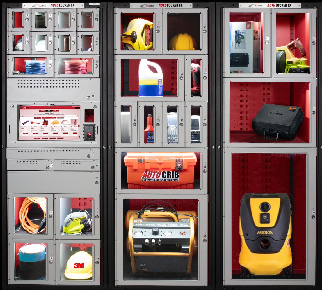 Illustrative example of automatic vending machine