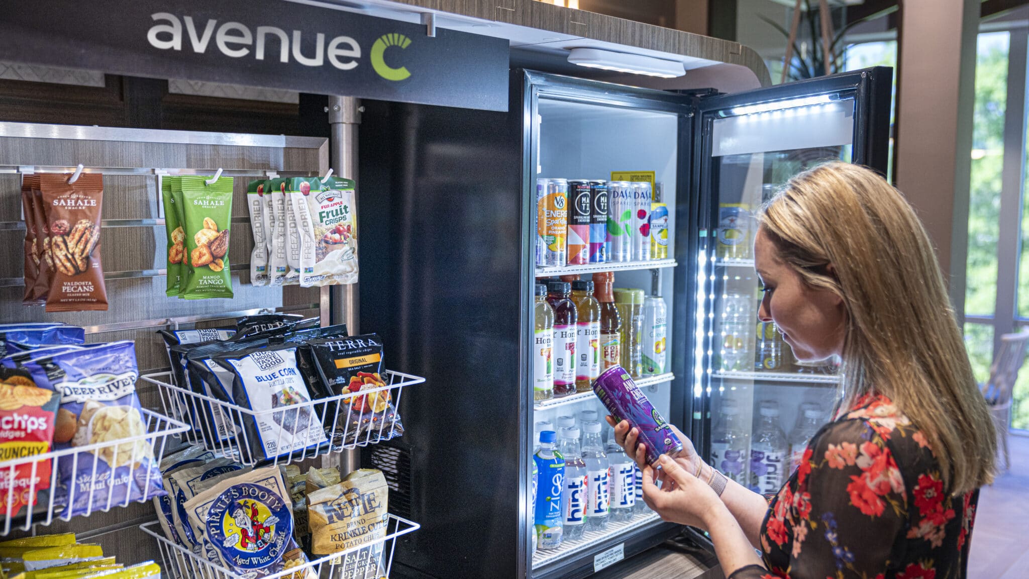 Illustrative example of avenue c vending machines