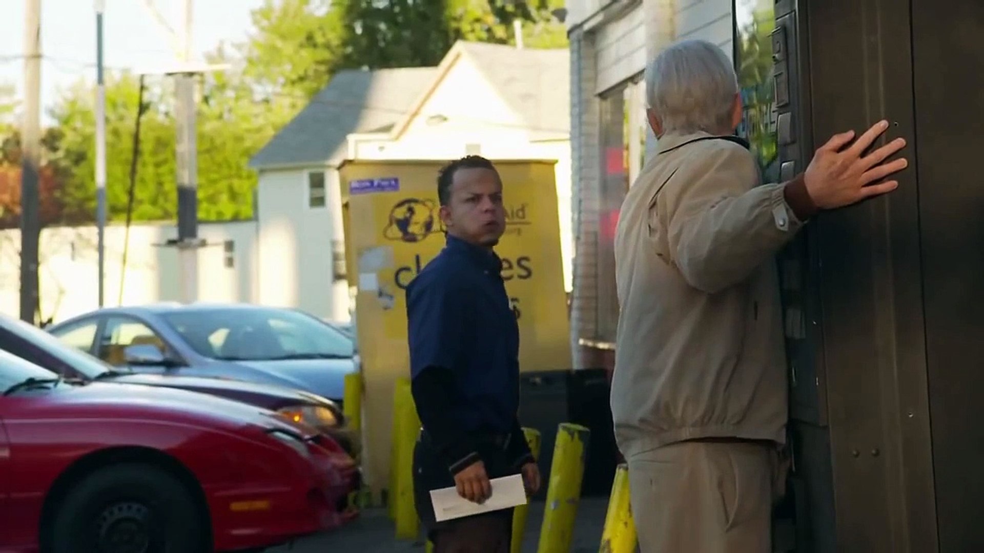 Illustrative example of bad grandpa vending machine
