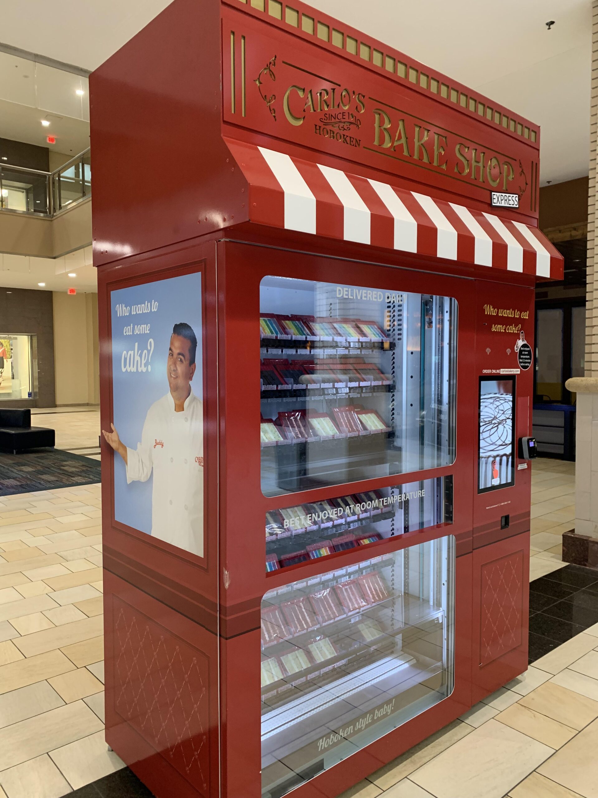 Illustrative example of bakery vending machine