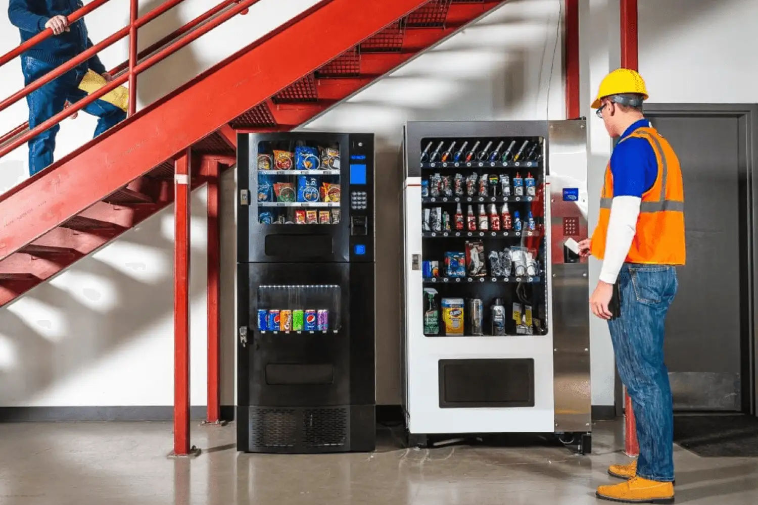 Illustrative example of best vending machine