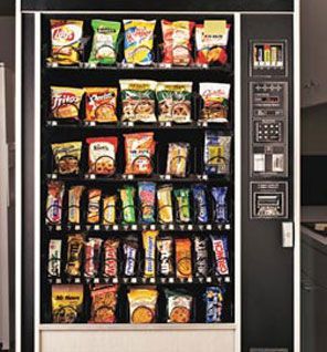 Illustrative example of best vending machine snacks