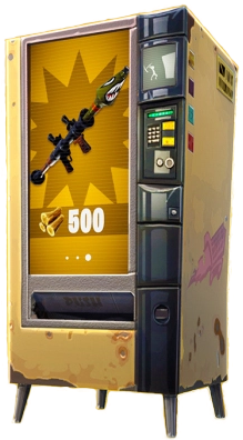 Illustrative example of boogie boome vending machine
