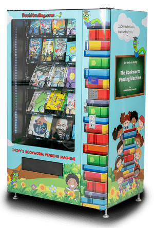 Illustrative example of book vending machine cost
