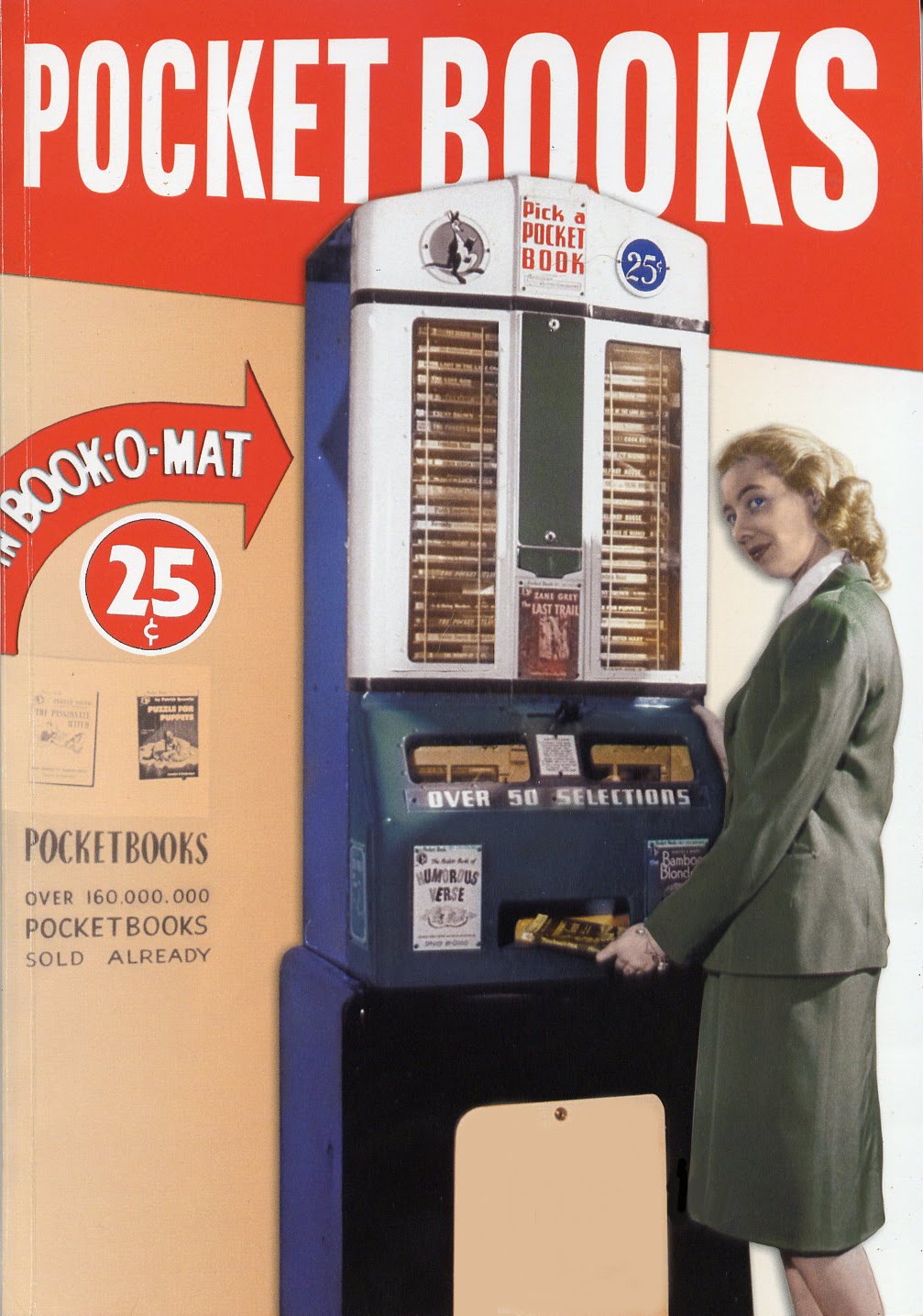 Illustrative example of book vending machine