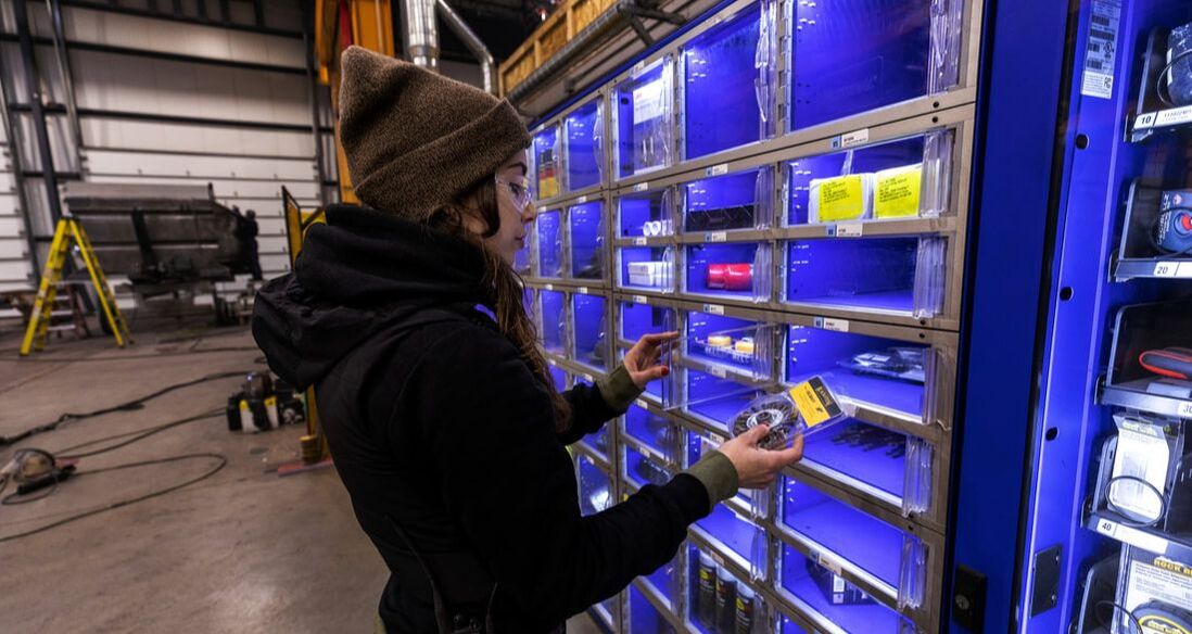 Illustrative example of build a vending machine