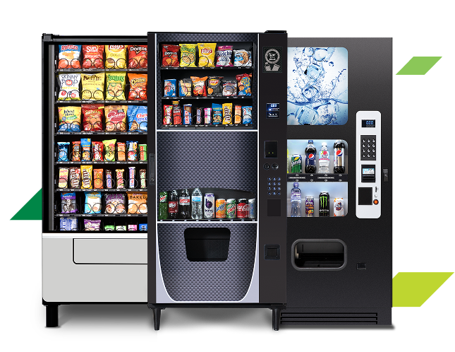 Illustrative example of buy vending machines