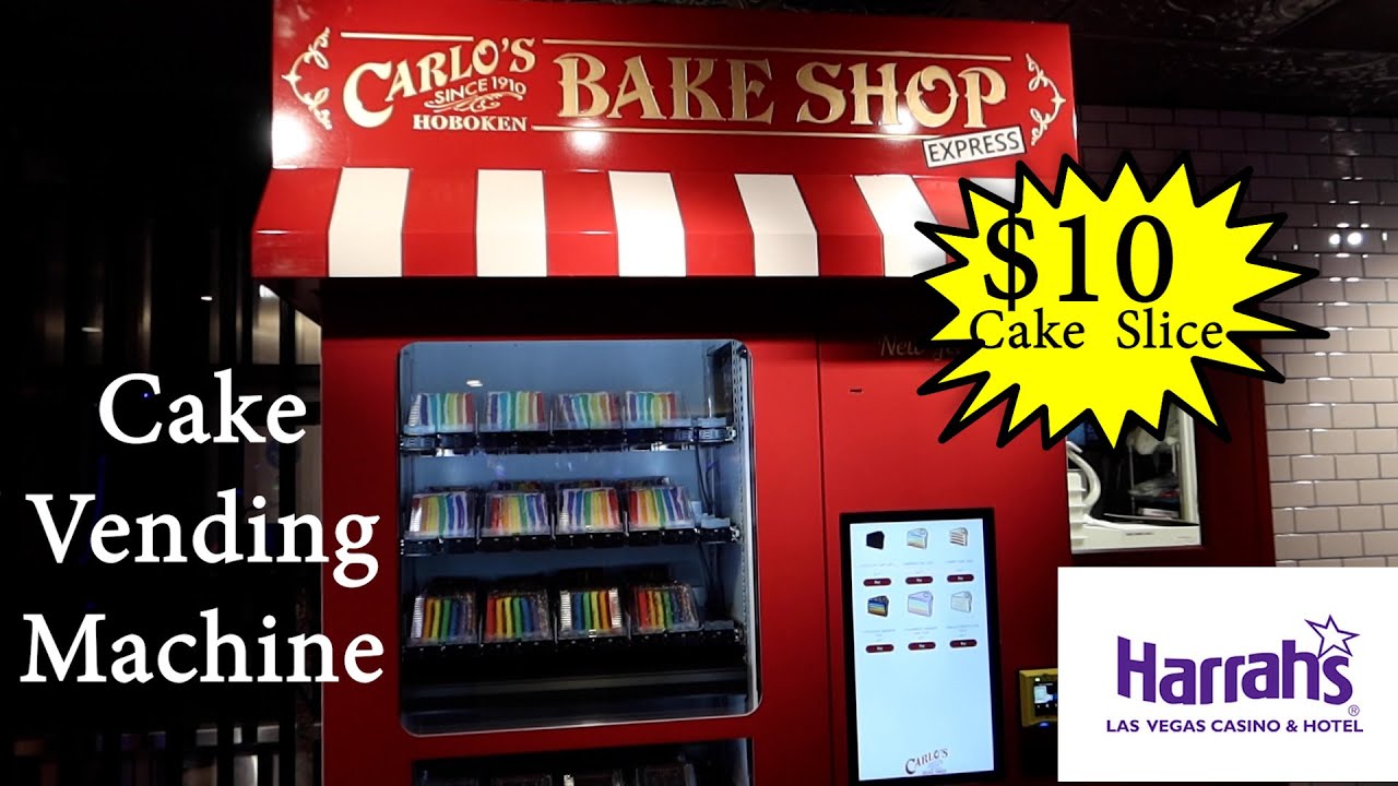 Illustrative example of cake vending machine las vegas