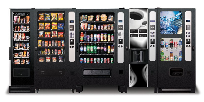 Illustrative example of can vending machine
