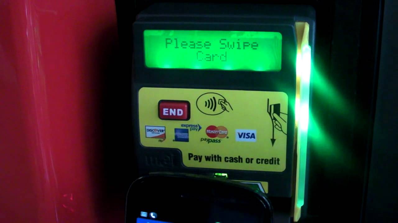 Illustrative example of can you use google pay on vending machine