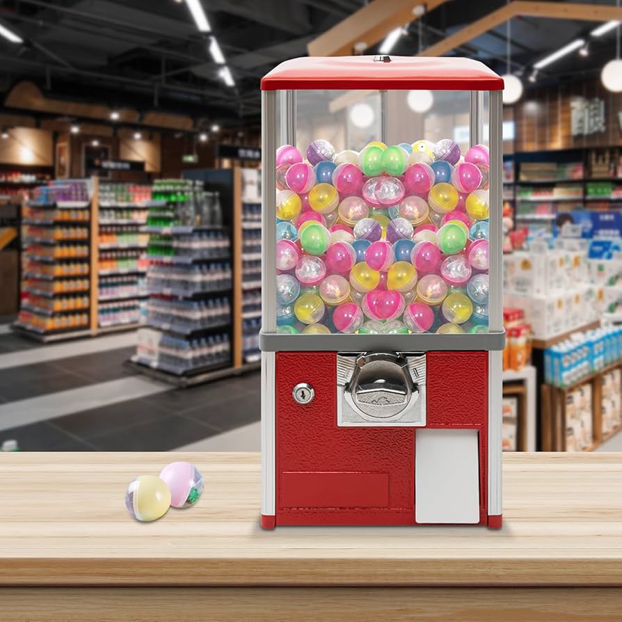 Illustrative example of candy vending machines