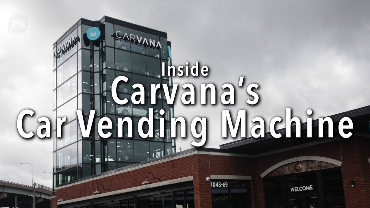 Illustrative example of carvana vending machine video