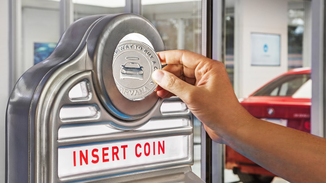 Illustrative example of carvana vending machine video