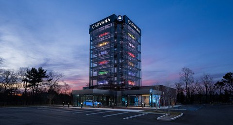 Illustrative example of carvana vending machines locations