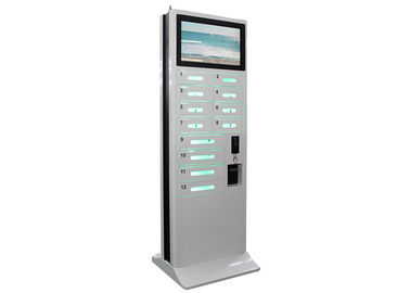 Illustrative example of cell phone charging vending machine