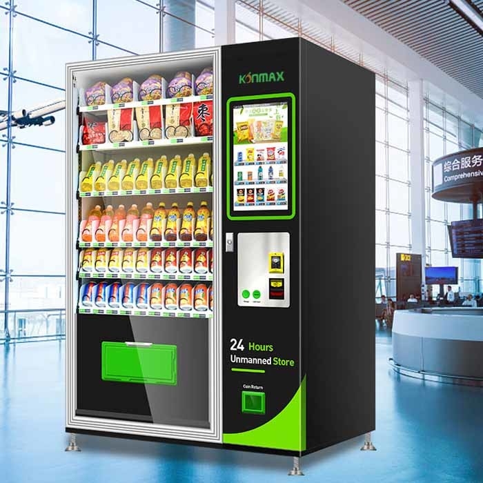 Illustrative example of coin op vending machines