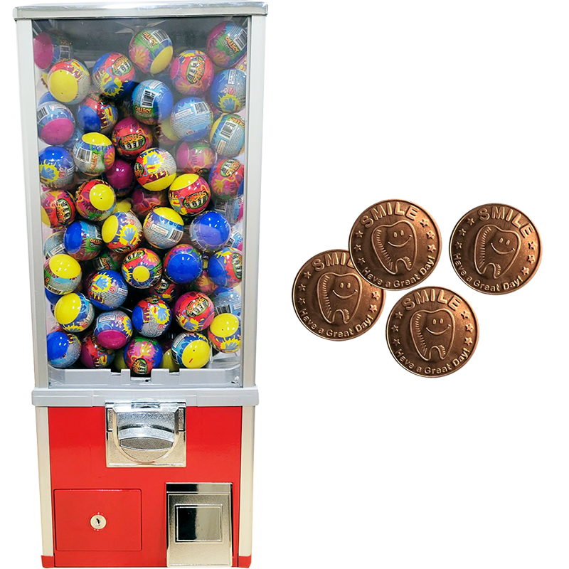 Illustrative example of coin vending machines