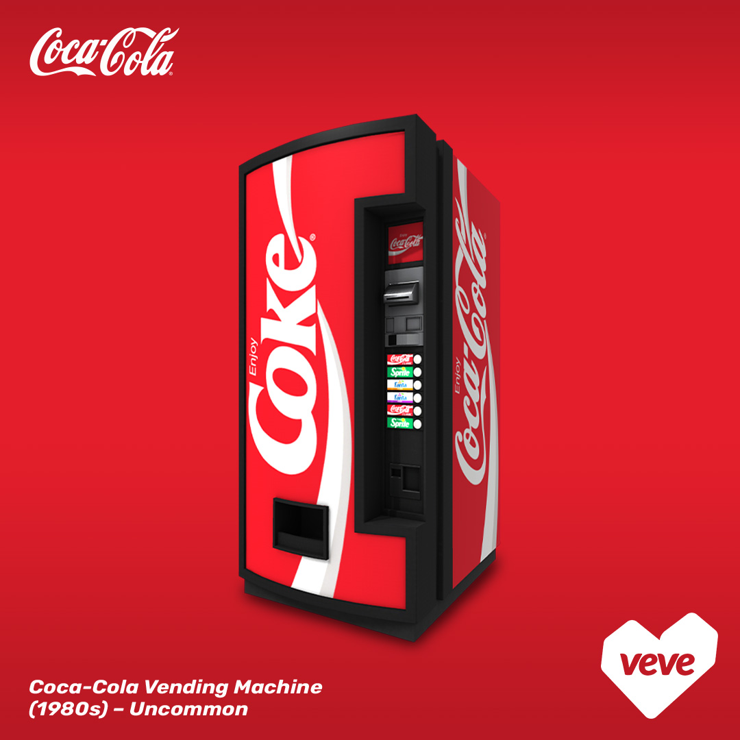 Illustrative example of coke cola vending machine