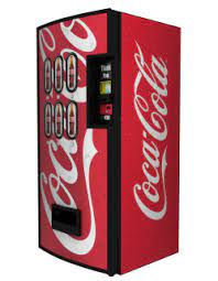 Illustrative example of coke vending machine parts