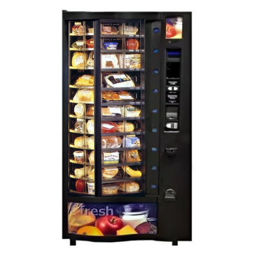 Illustrative example of cold food vending machines