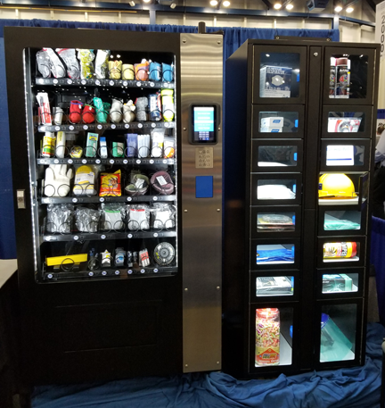Illustrative example of combination vending machine