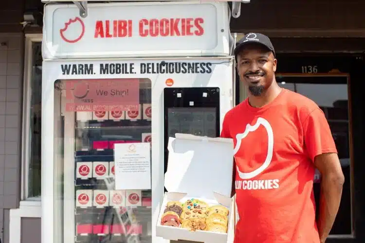 Illustrative example of cookie vending machine