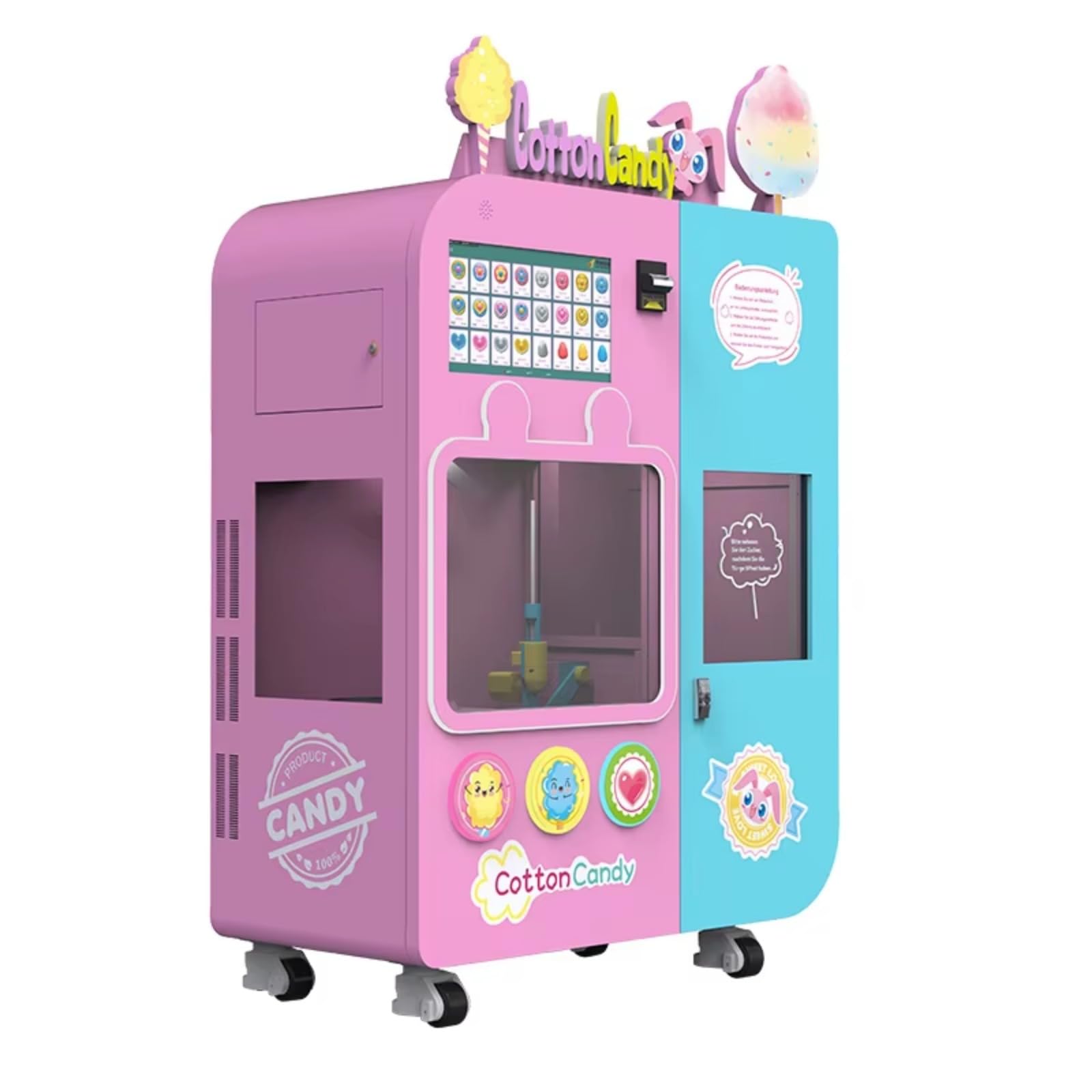 Illustrative example of cotton candy vending machine for sale