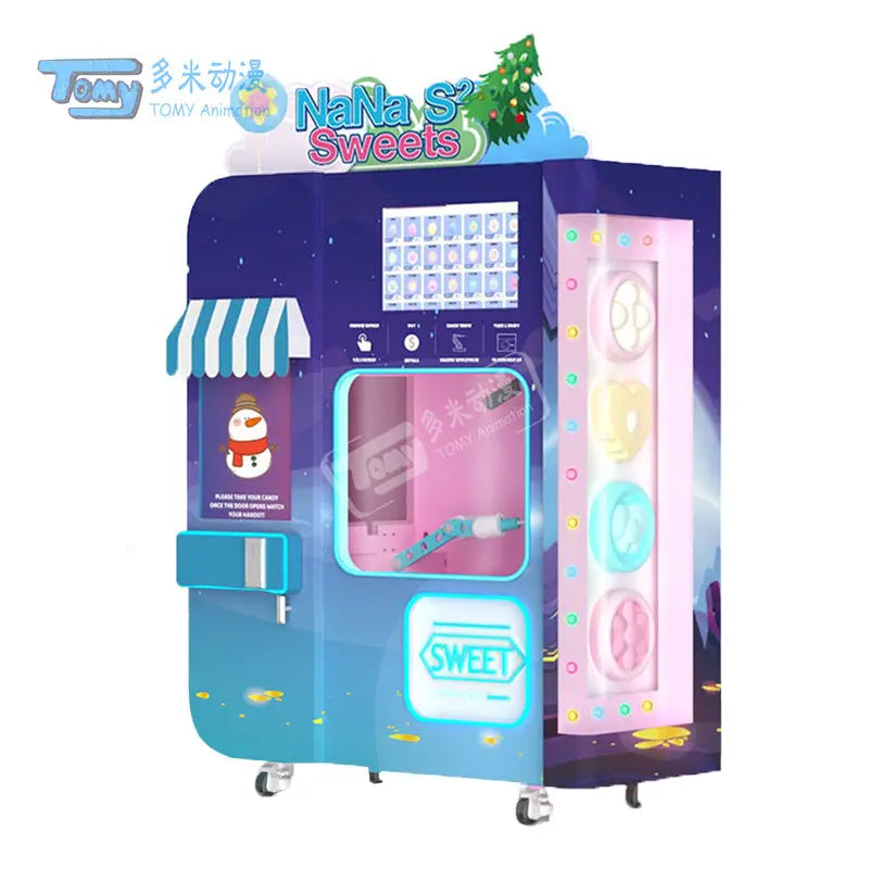 Illustrative example of cotton candy vending machine near me