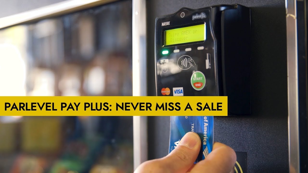 Illustrative example of credit card vending machine