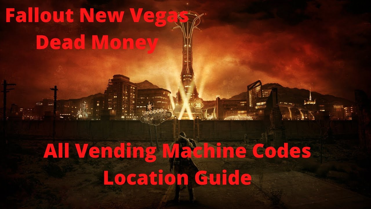 Illustrative example of dead money vending machine codes