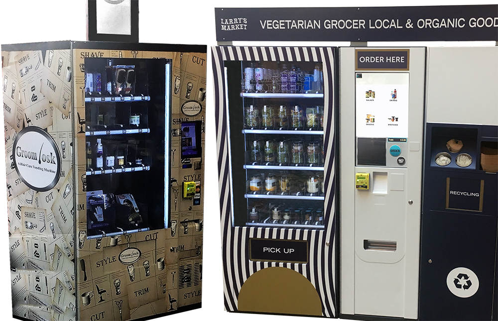 Illustrative example of design your own vending machine