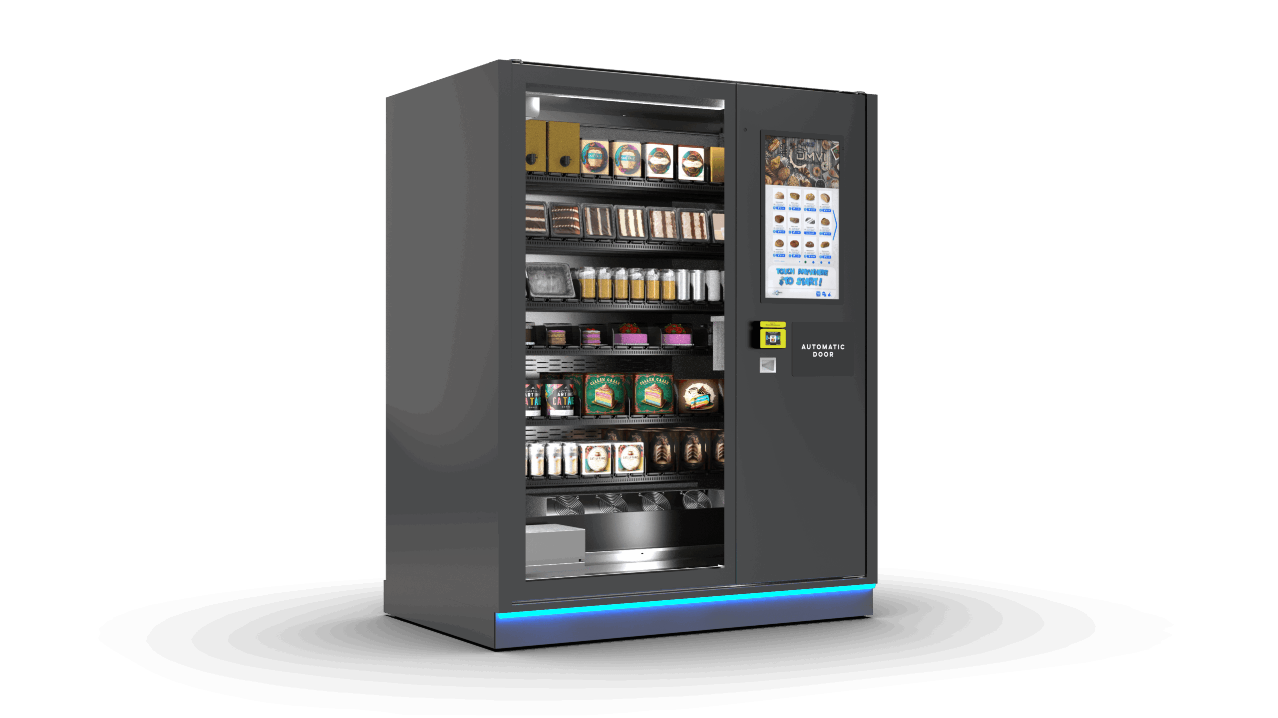 Illustrative example of design your own vending machine