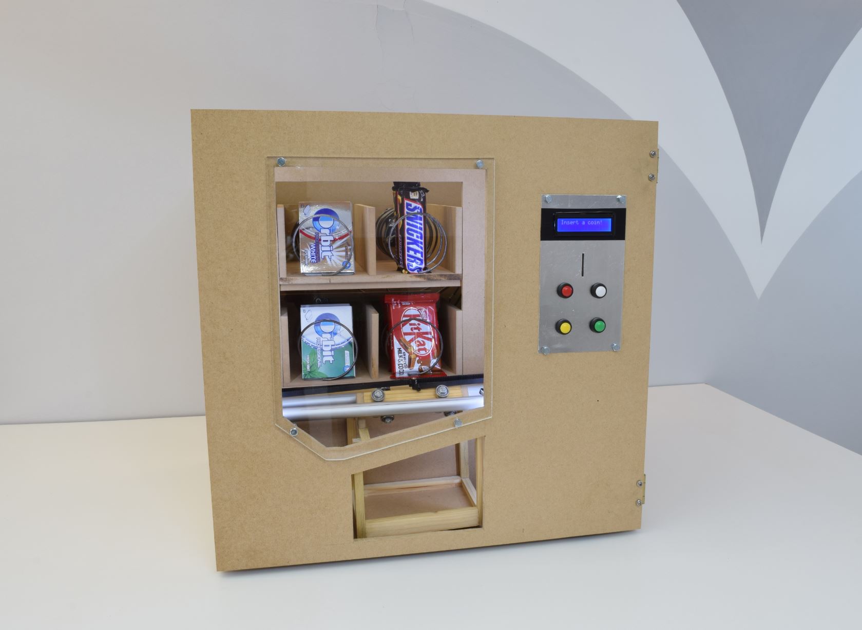 Illustrative example of diy vending machine